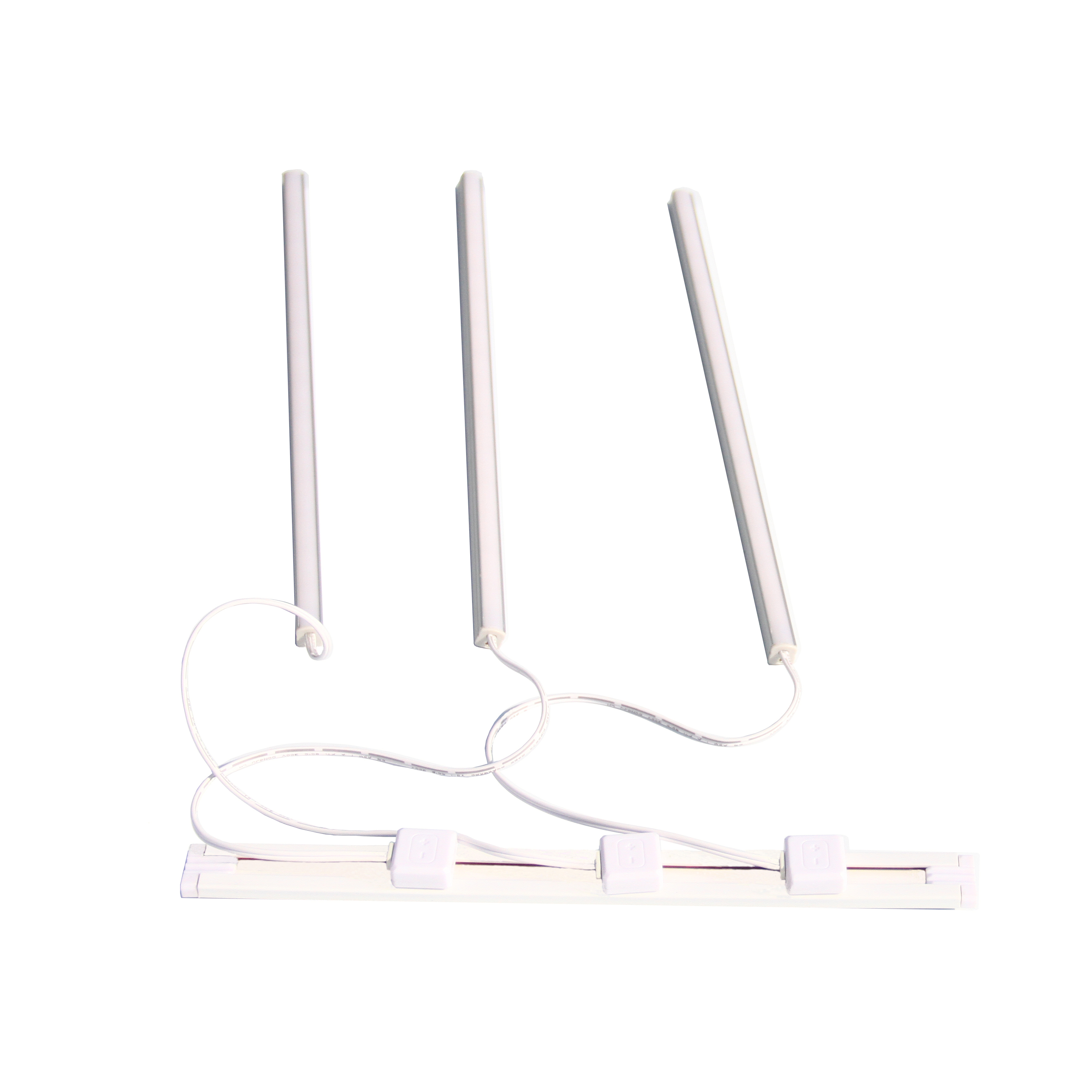 2835货架LETOU.COM窄尺寸磁吸安装轨道连接LED货架用层板灯